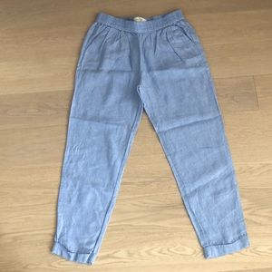 Joie Linen Cropped Pants